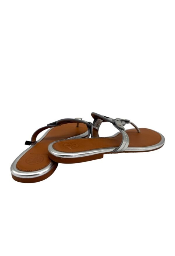 TORY BURCH - MILLER METALLIC SANDALS - Image 5